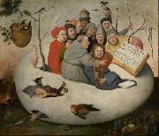 Hieronymus Bosch Concert in the Egg oil painting